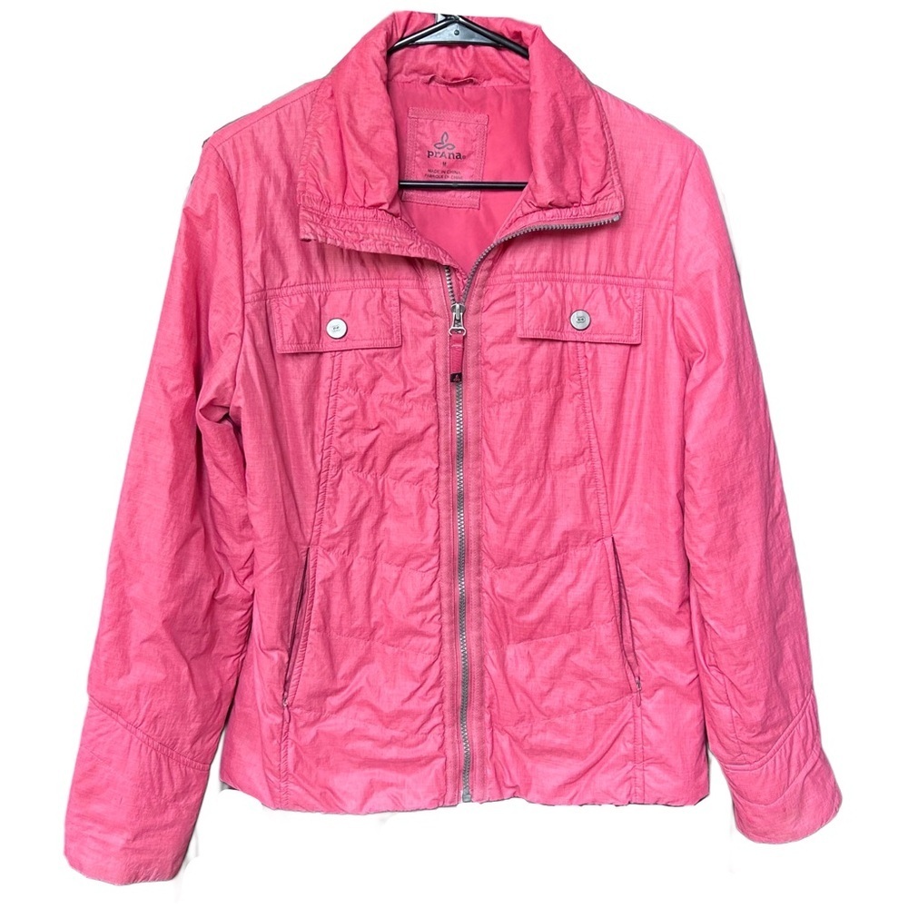 Prana Women's Vibrant Pink Active Jacket - Picture 3 of 6